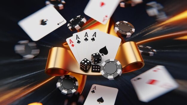 Sic Bo live dealer table with three dice in sealed shaker